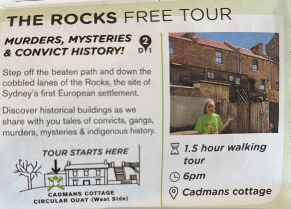 THE ROCKS FREE TOUR